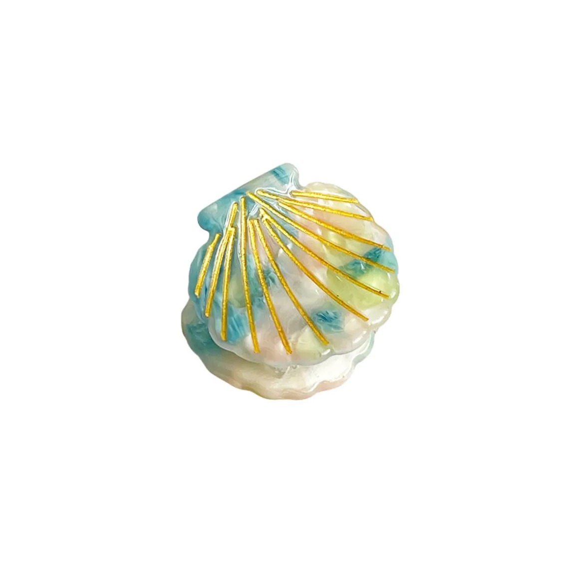 Shell Mini Hair Claw (2cm) in Various Colours by Hello Sakura
