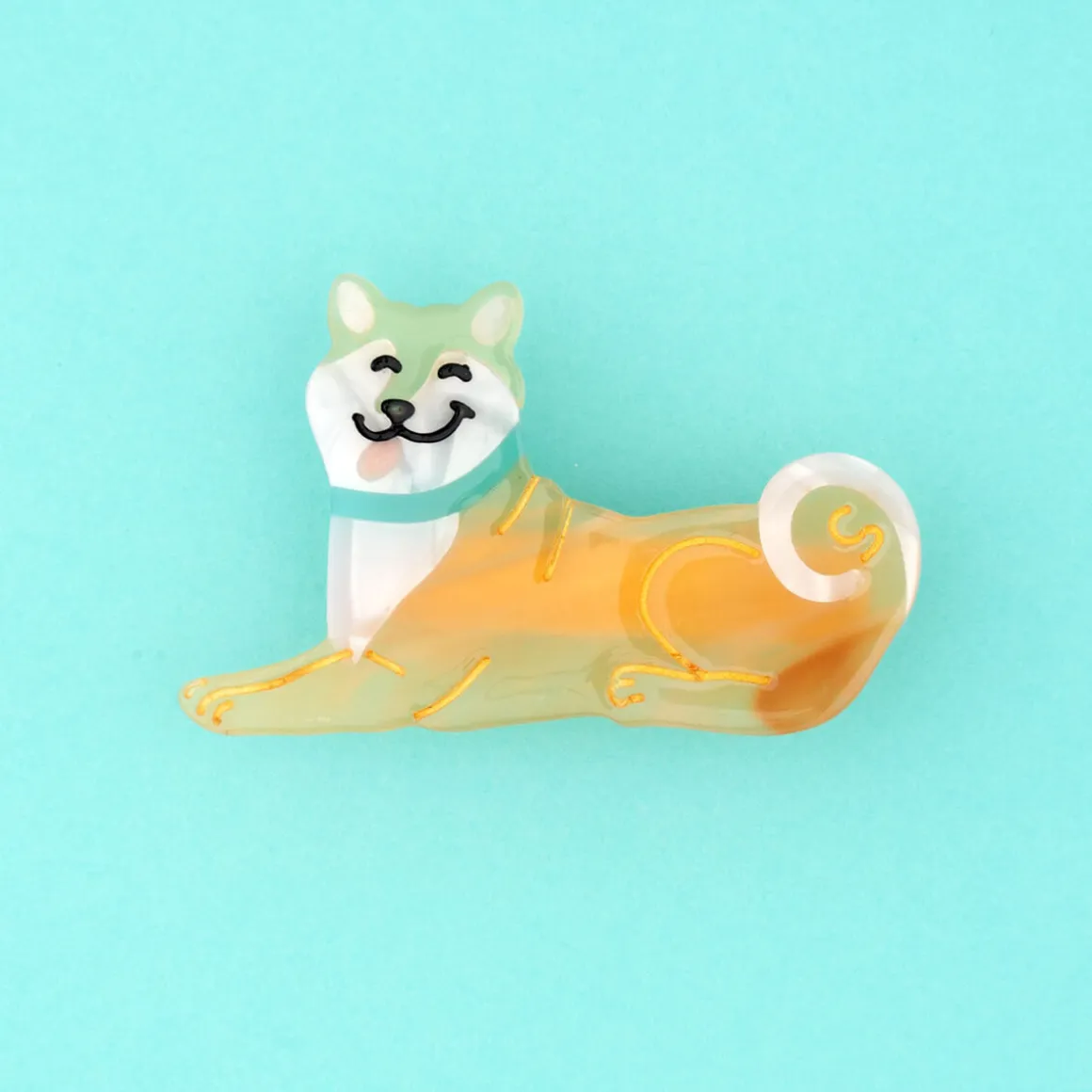 Shiba Hair Clip by Coucou Suzette