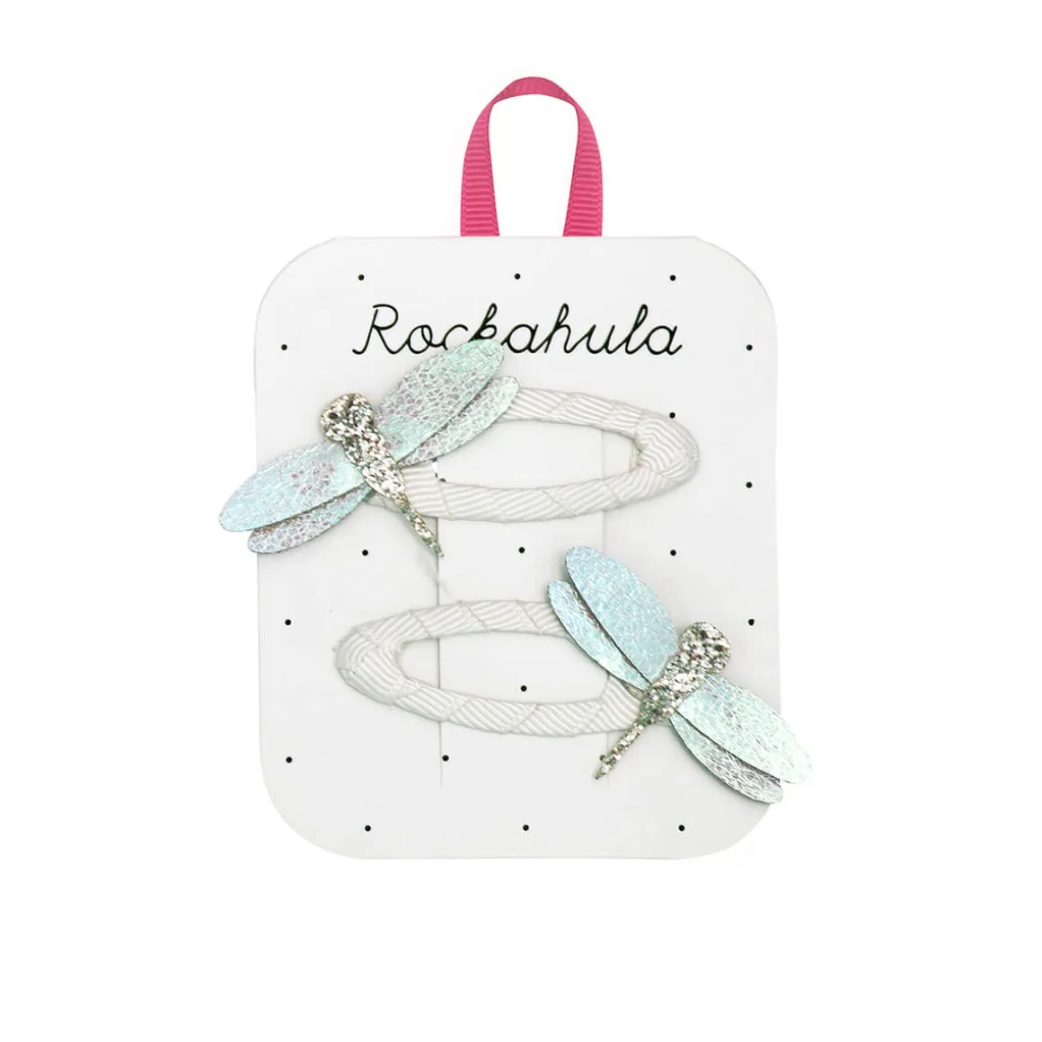 Shimmer Dragonfly Hair Clips by Rockahula