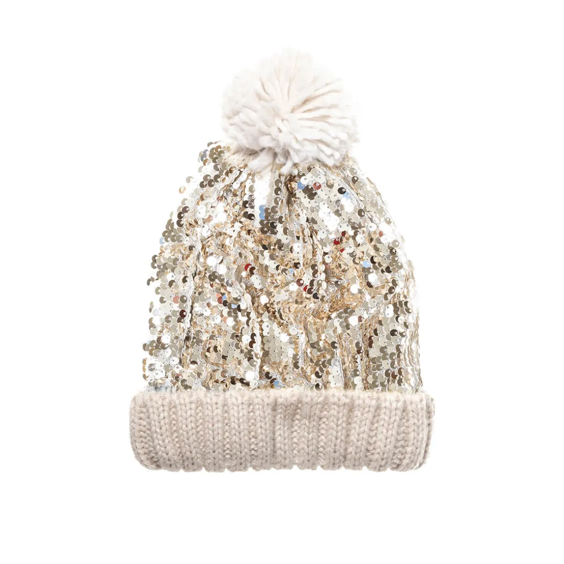 Shimmer Sequin Knitted Hat by Rockahula