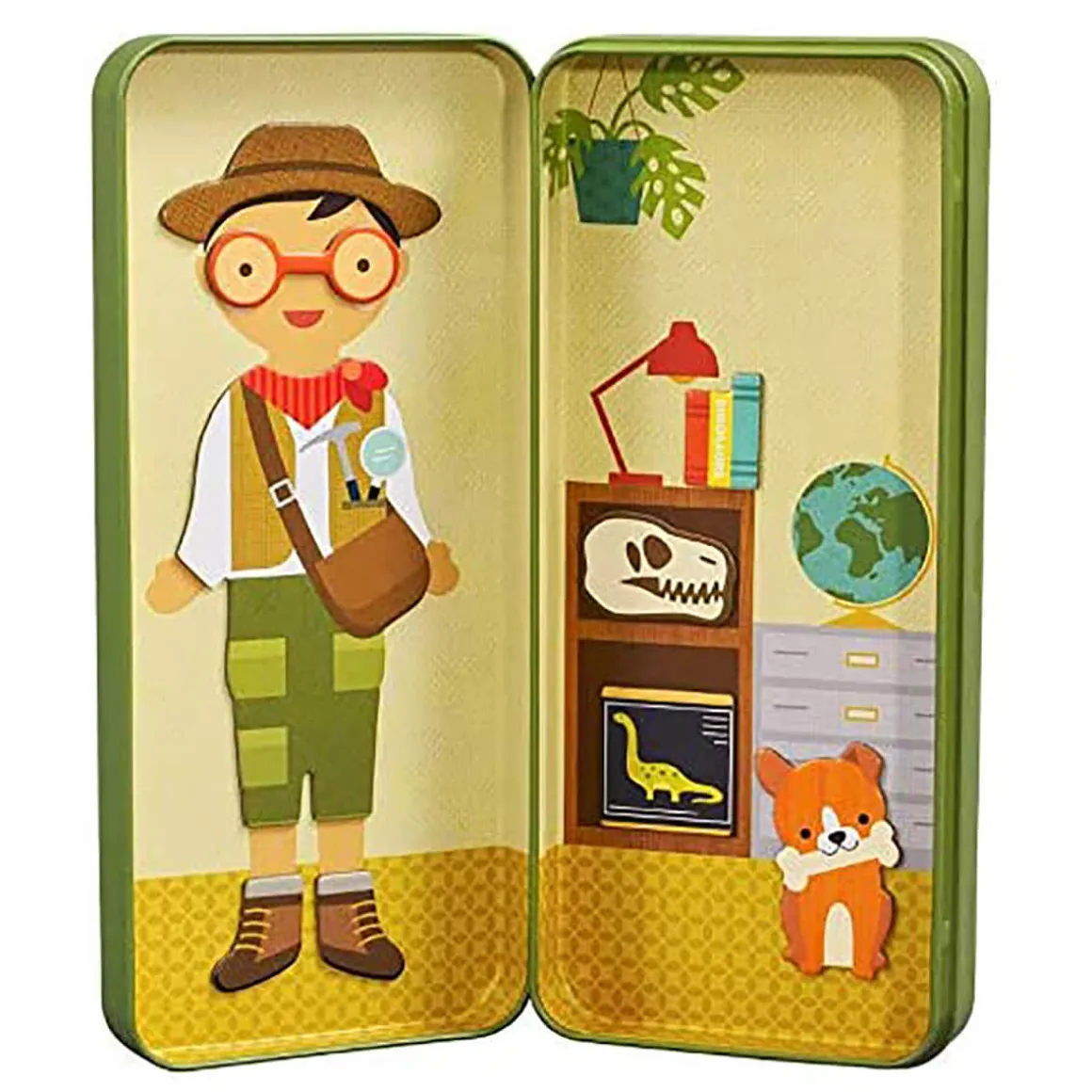 Shine Bright Dinosaur Discovery Magnetic Play Set by Petit Collage