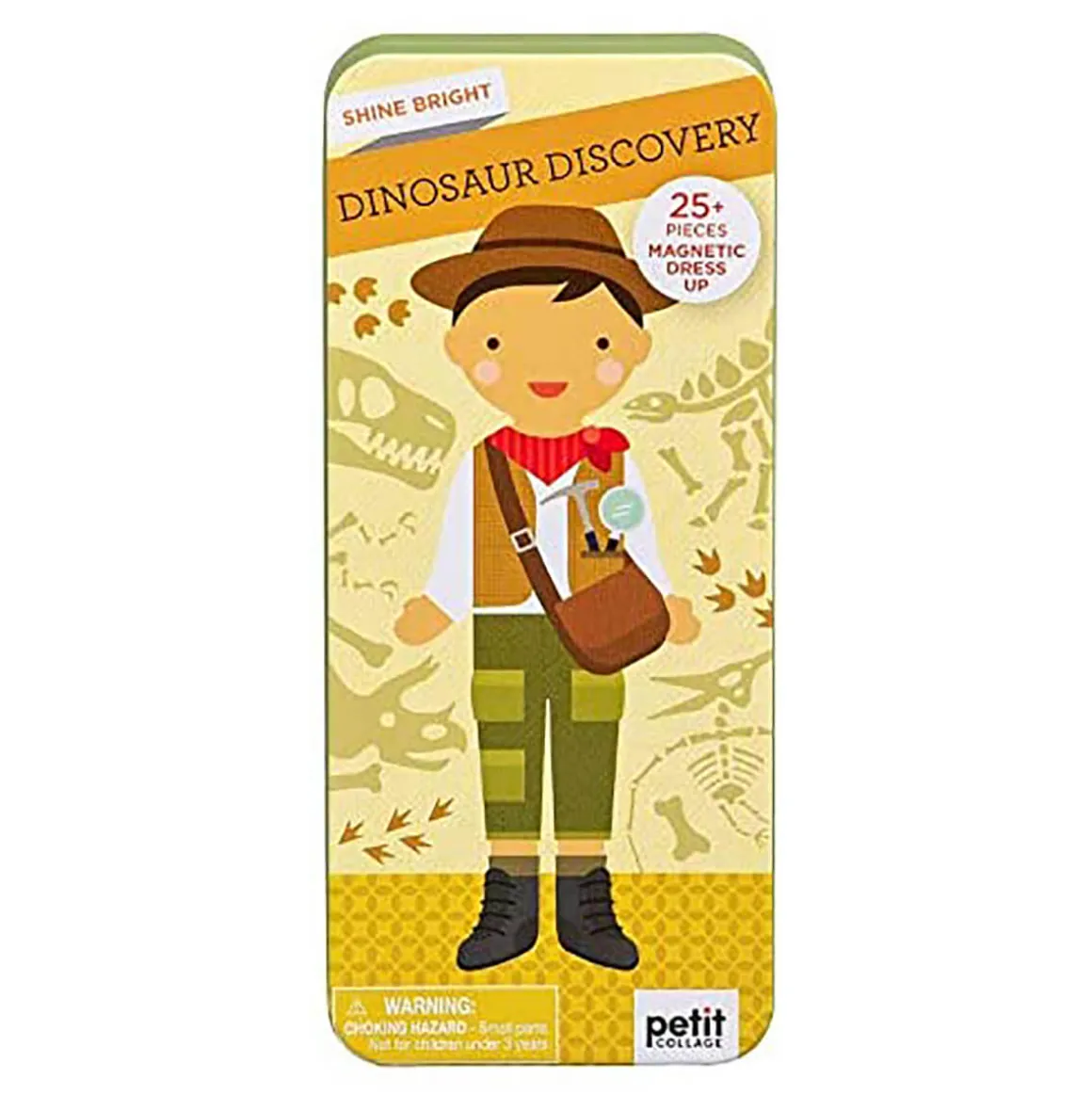 Shine Bright Dinosaur Discovery Magnetic Play Set by Petit Collage