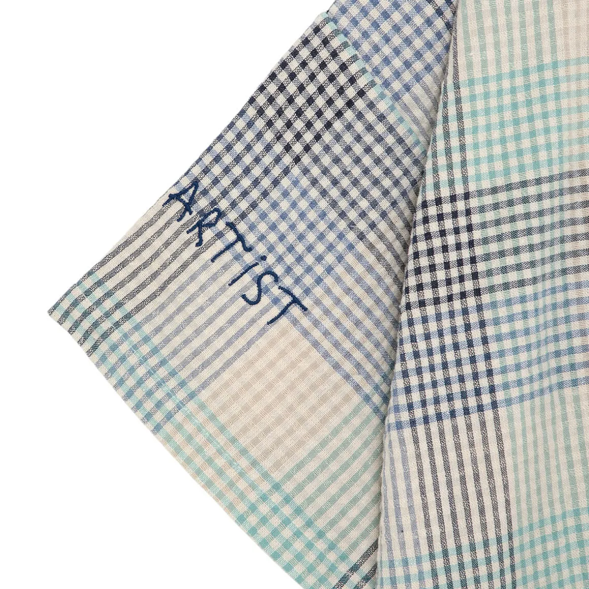 Shirt nº04 in Turquoise Grey by True Artist