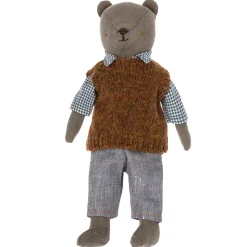 Shirt, Slipover and Pants For Teddy Dad by Maileg