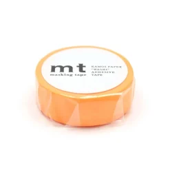 Shocking Orange 15mm 1P Basic Washi Tape by MT Japan