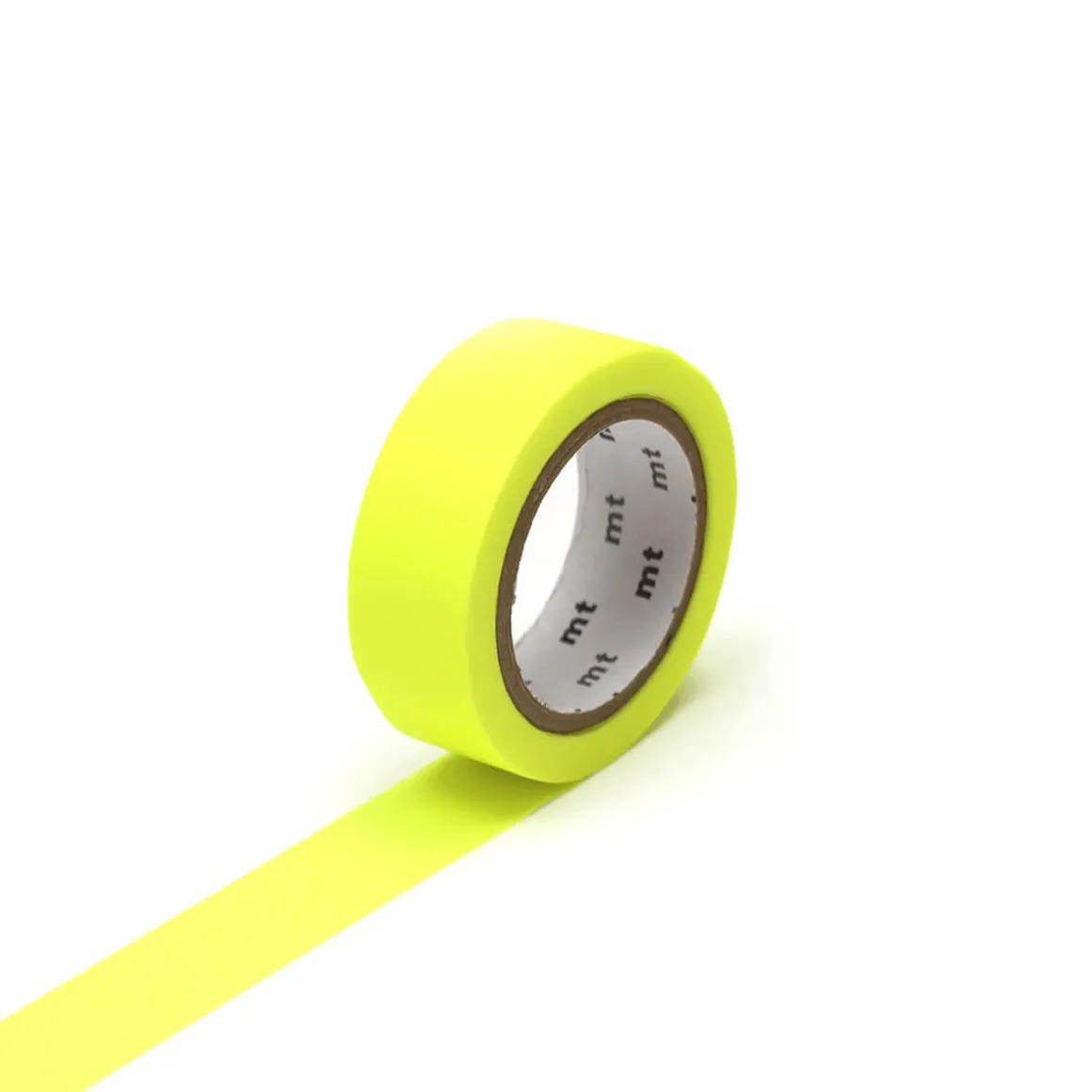 Shocking Yellow 15mm 1P Basic Washi Tape by MT Japan