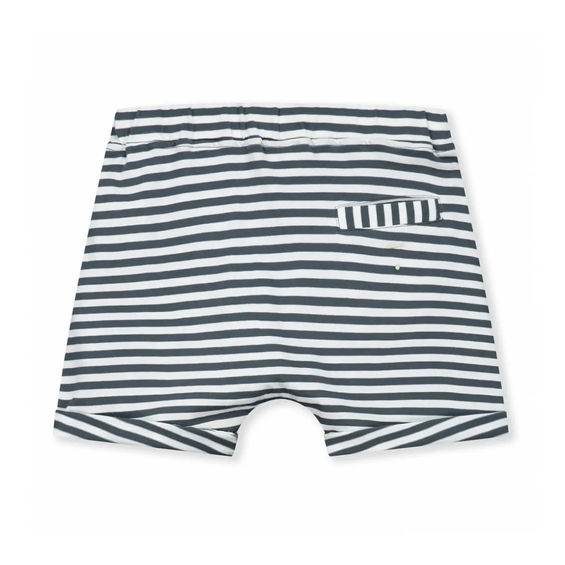 Shorts in Blue Grey / Off White by Gray Label