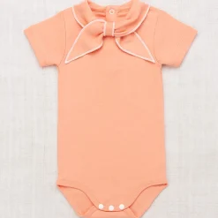 Short Sleeve Scout Onesie in Flamingo by Misha & Puff - Last One In Stock - 6-12 Months