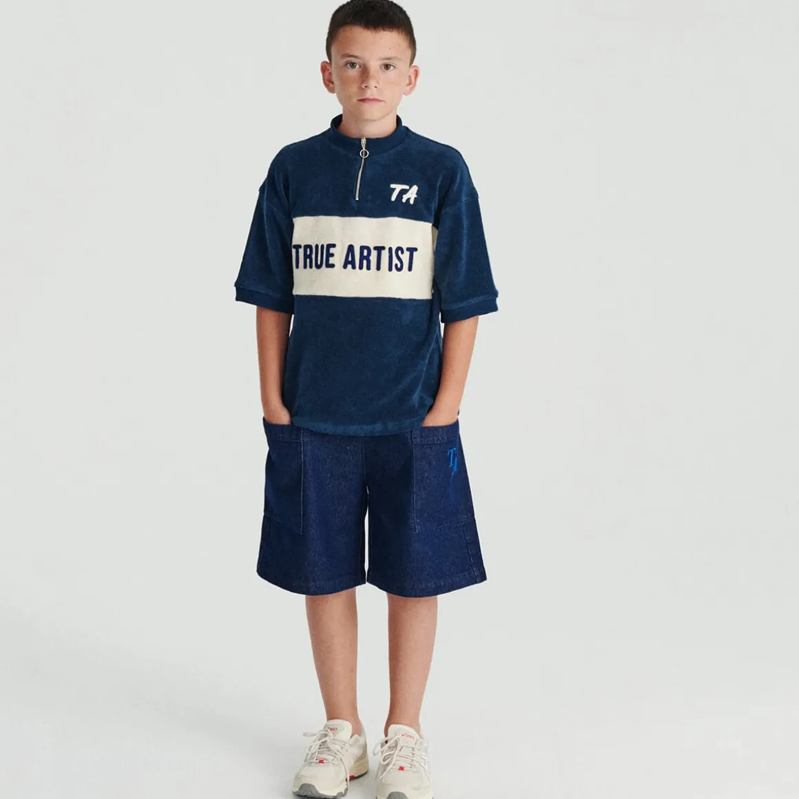Shorts nº10 in Denim Blue by True Artist