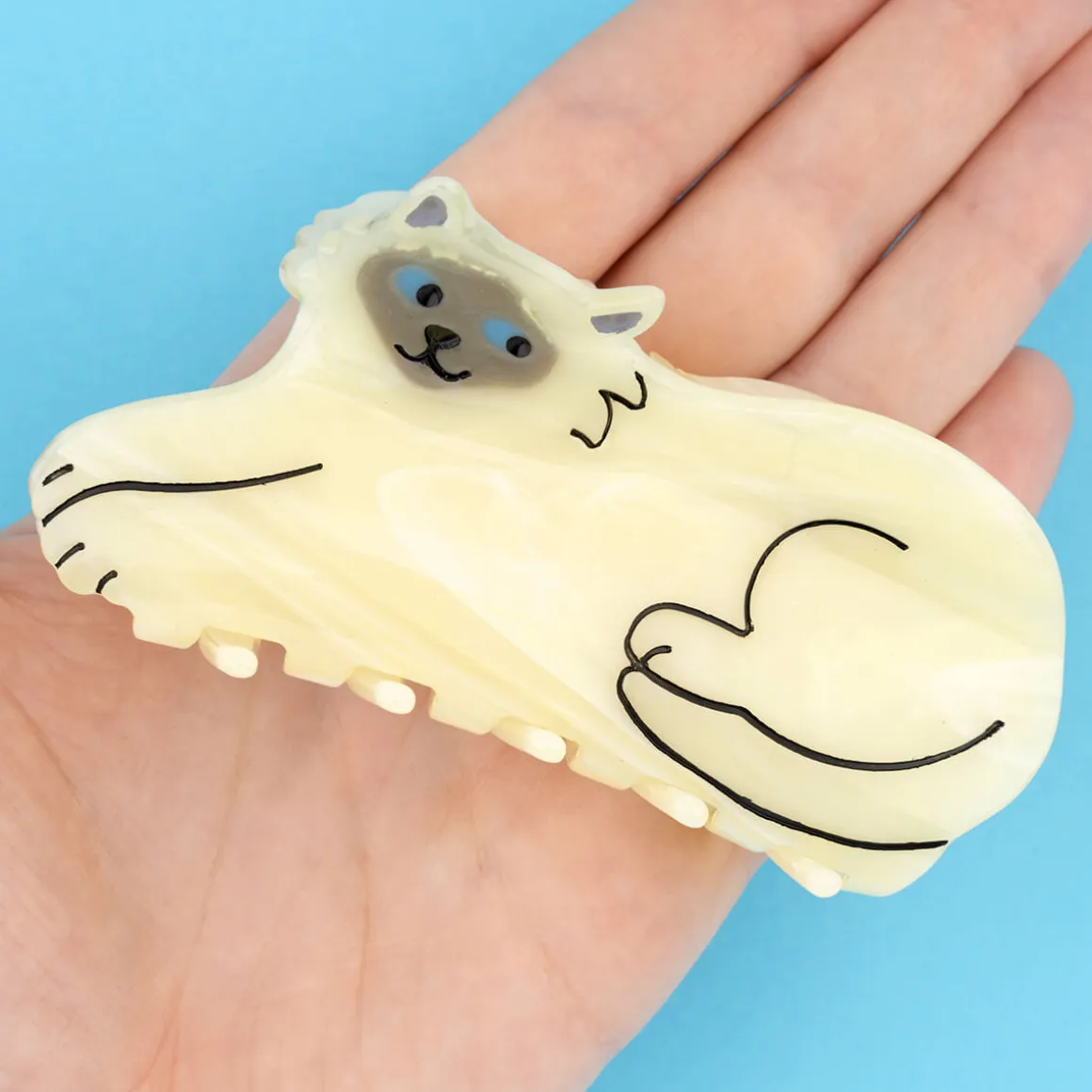 Siamese Cat Hair Claw by Coucou Suzette