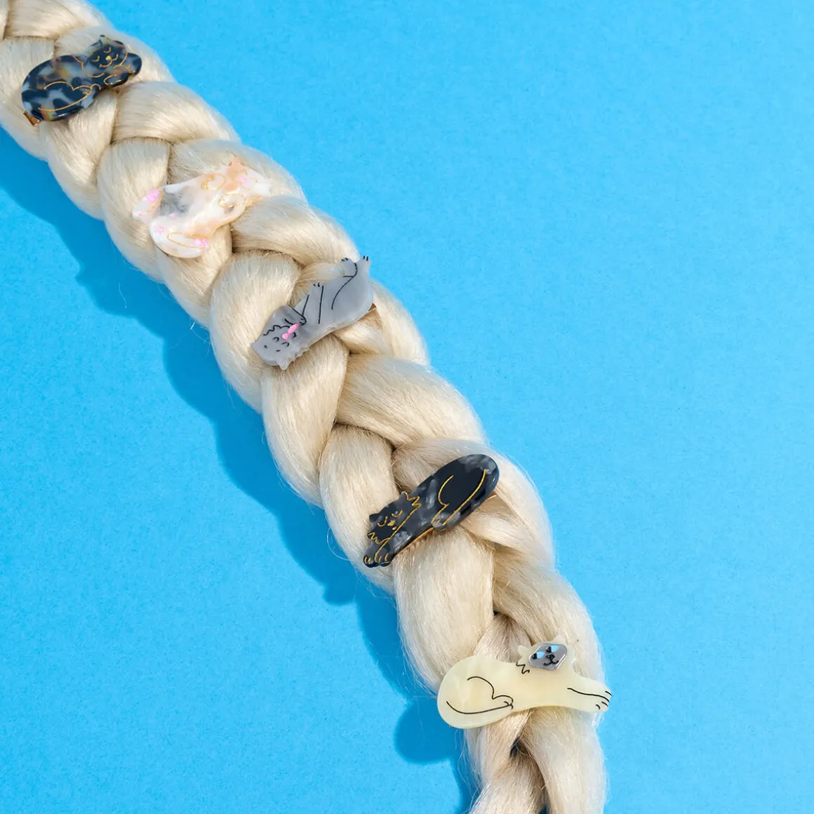 Siamese Cat Hair Clip by Coucou Suzette