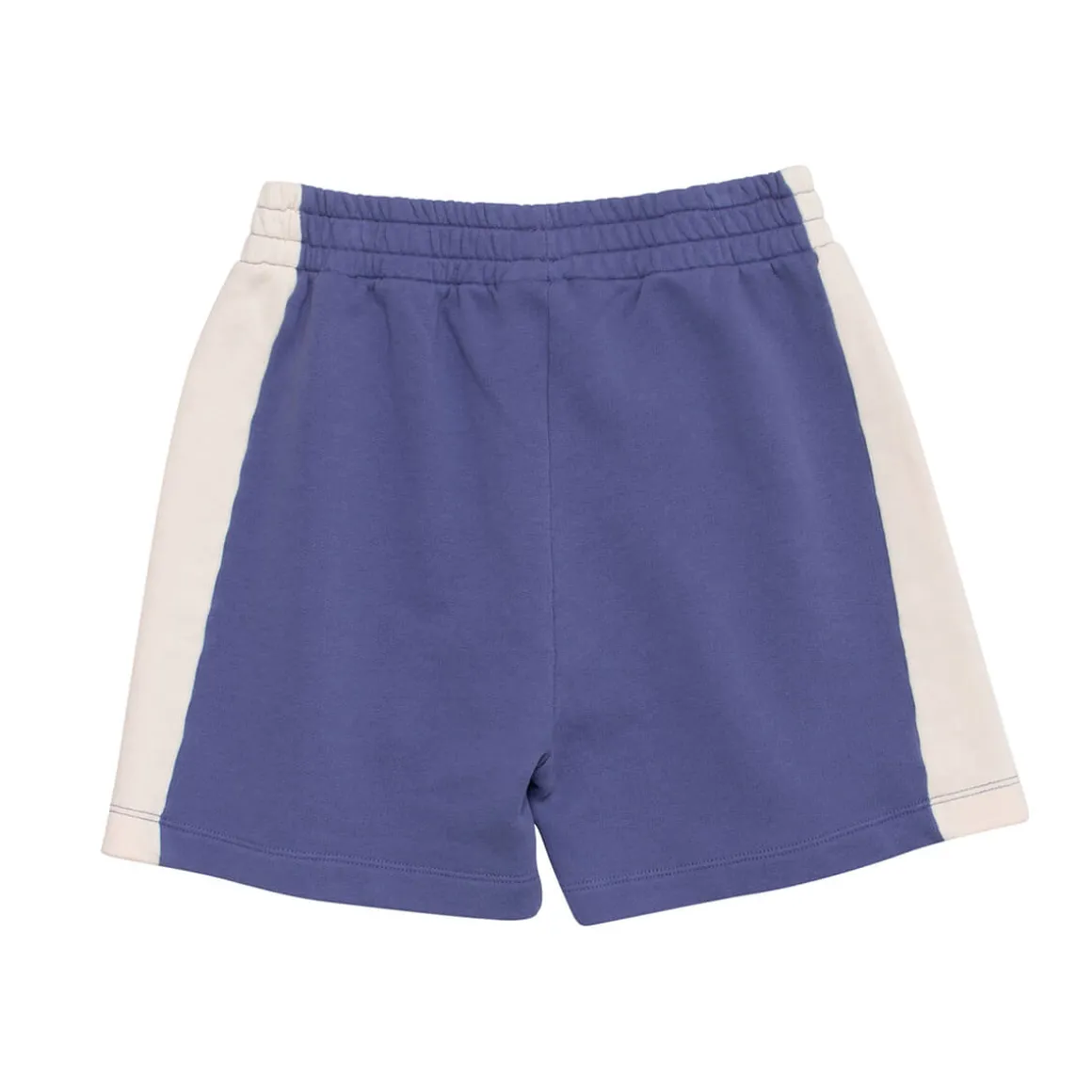 Side Panel Track Shorts in Dusk Blue by Wynken