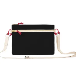 Side Pouch Bag in Black by YKRA