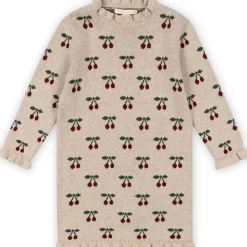 Sika Knit Dress in Cherry by Konges Slojd
