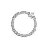 Silver Star Hair Band in Woven Silver Shimmer by byEloise