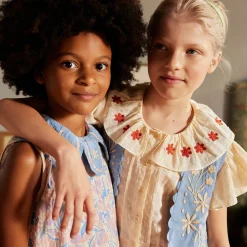 Silvie Blouse in Milk by Apolina
