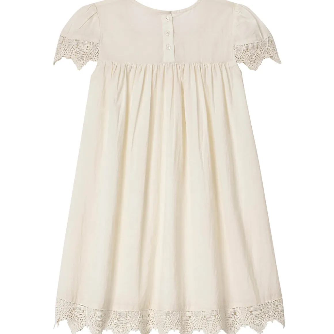Skylark Dress in Vintage White by Faune