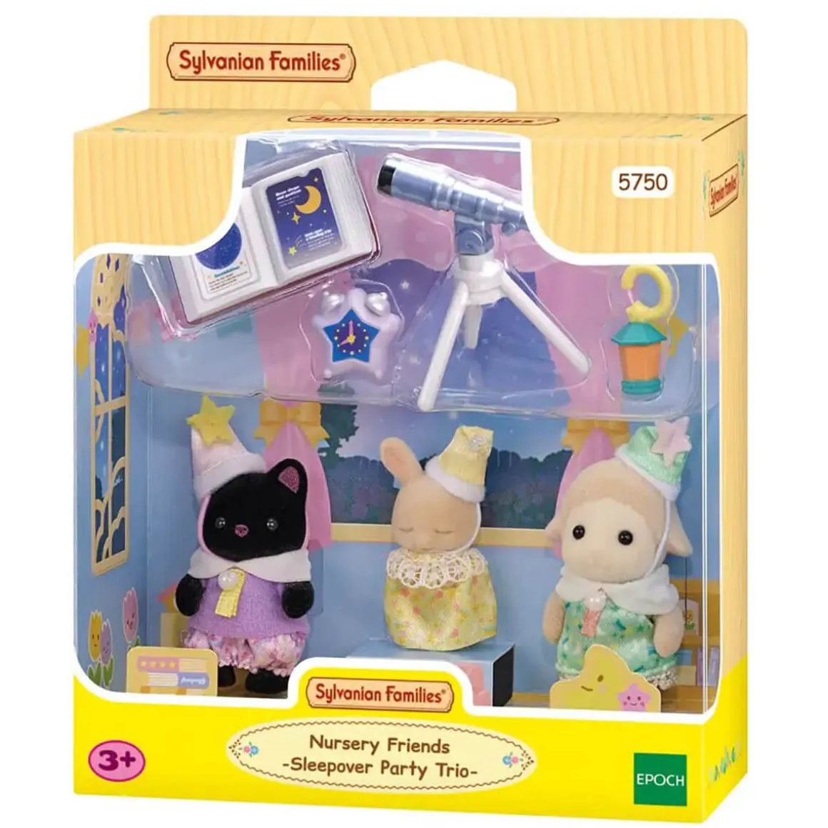 Sleepover Party Trio Nursery Friends by Sylvanian Families