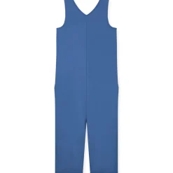 Sleeveless V Neck Suit in Blue Moon by Gray Label