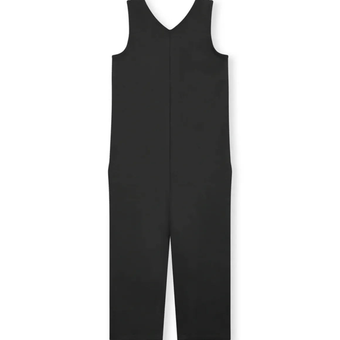 Sleeveless V Neck Suit in Nearly Black by Gray Label