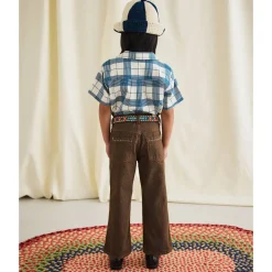 Slim Flared Jeans in Earth by Misha & Puff