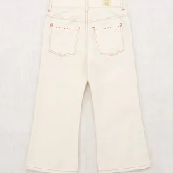 Slim Flared Jeans in Gesso by Misha & Puff