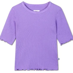 Slim Tee in Violet Lavendula by Repose AMS