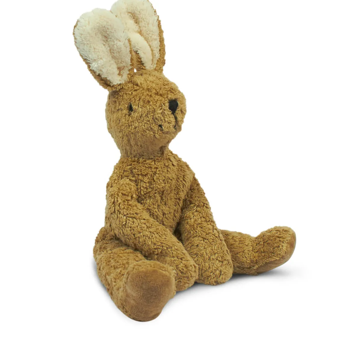 Small Beige Rabbit Floppy Animal Soft Toy by Senger Naturwelt