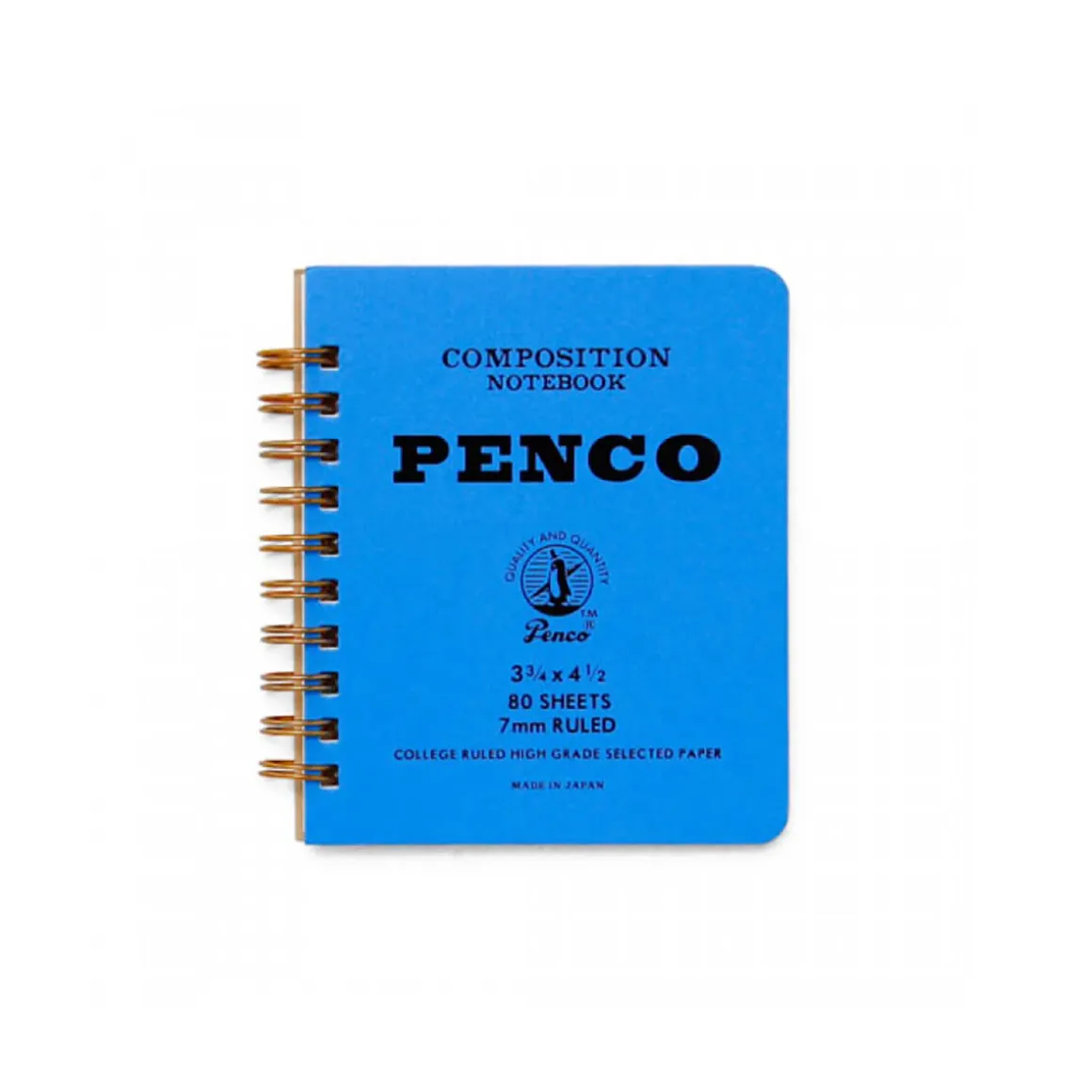 Small Coil Notebook in Blue by Hightide Penco
