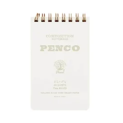 Small Coil Notepad in White by Hightide Penco