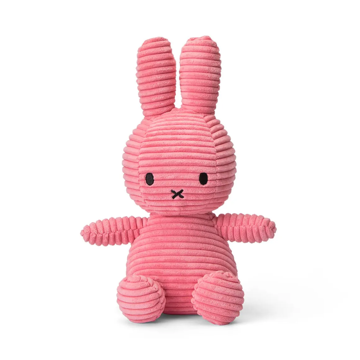 Small Corduroy Miffy in Bubblegum Pink (23cm) by Bon Ton Toys