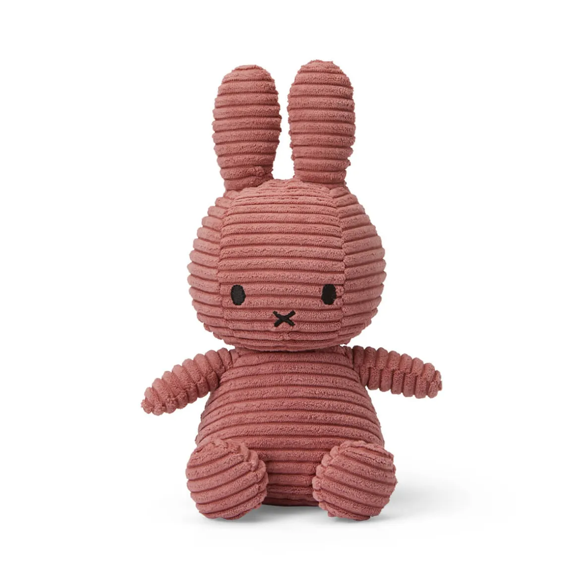 Small Corduroy Miffy in Dusty Rose (23cm) by Bon Ton Toys