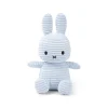 Small Corduroy Miffy in Ice Blue (23cm) by Bon Ton Toys