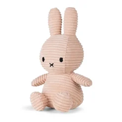 Small Corduroy Miffy in Misty Rose (23cm) by Bon Ton Toys