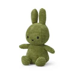 Small Corduroy Miffy in Olive Green (23cm) by Bon Ton Toys