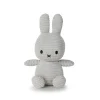 Small Corduroy Miffy in Soft Grey (23cm) by Bon Ton Toys