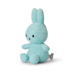 Small Corduroy Miffy in Turquoise (23cm) by Bon Ton Toys