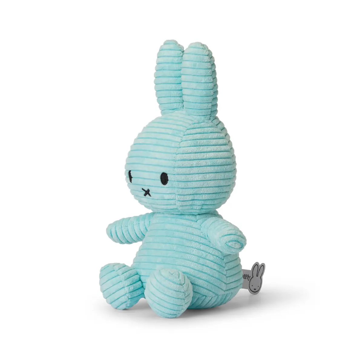 Small Corduroy Miffy in Turquoise (23cm) by Bon Ton Toys