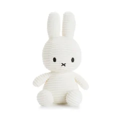Small Corduroy Miffy in White (23cm) by Bon Ton Toys