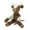 Small Cow Floppy Animal Soft Toy by Senger Naturwelt