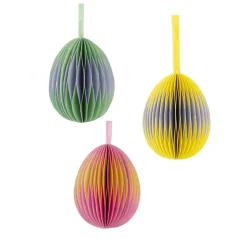Small Honeycomb Decorative Eggs by Talking Tables