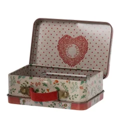 Small Metal Suitcase in Holly by Maileg