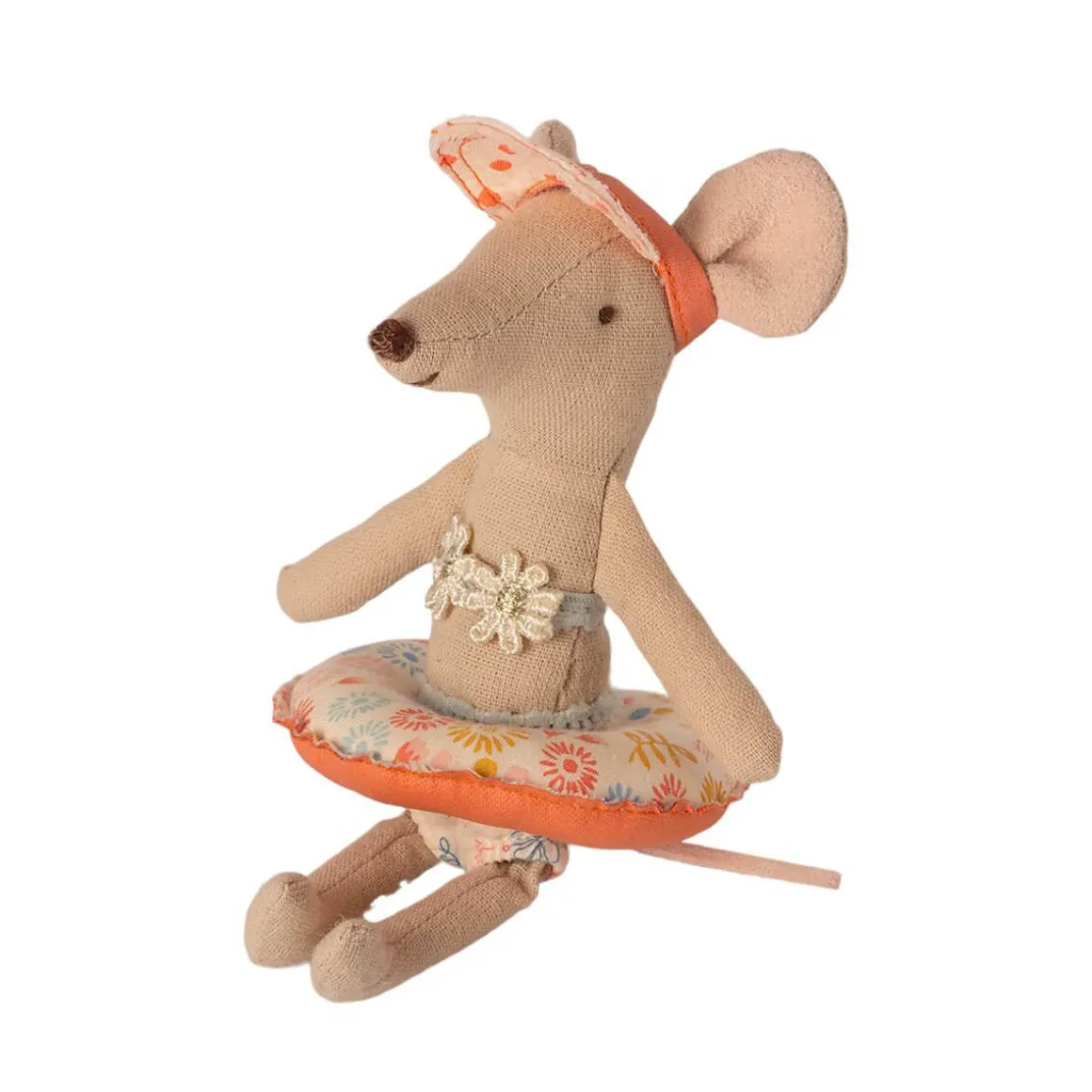 Small Mouse Float Ring in Floral by Maileg