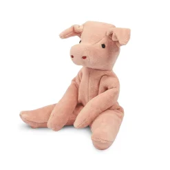 Small Pig Floppy Animal Soft Toy by Senger Naturwelt
