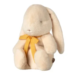 Small Plush Bunny in Cream With Bow (27cm) by Maileg