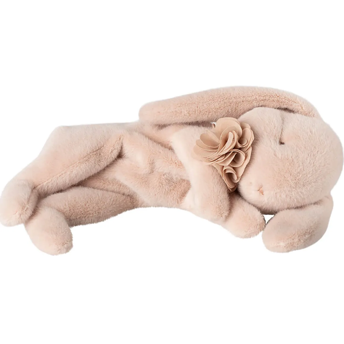 Small Sleeping Plush Bunny in Powder (28cm) By Maileg
