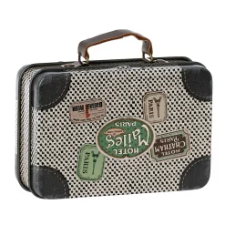 Small Travel Suitcase in Off White by Maileg