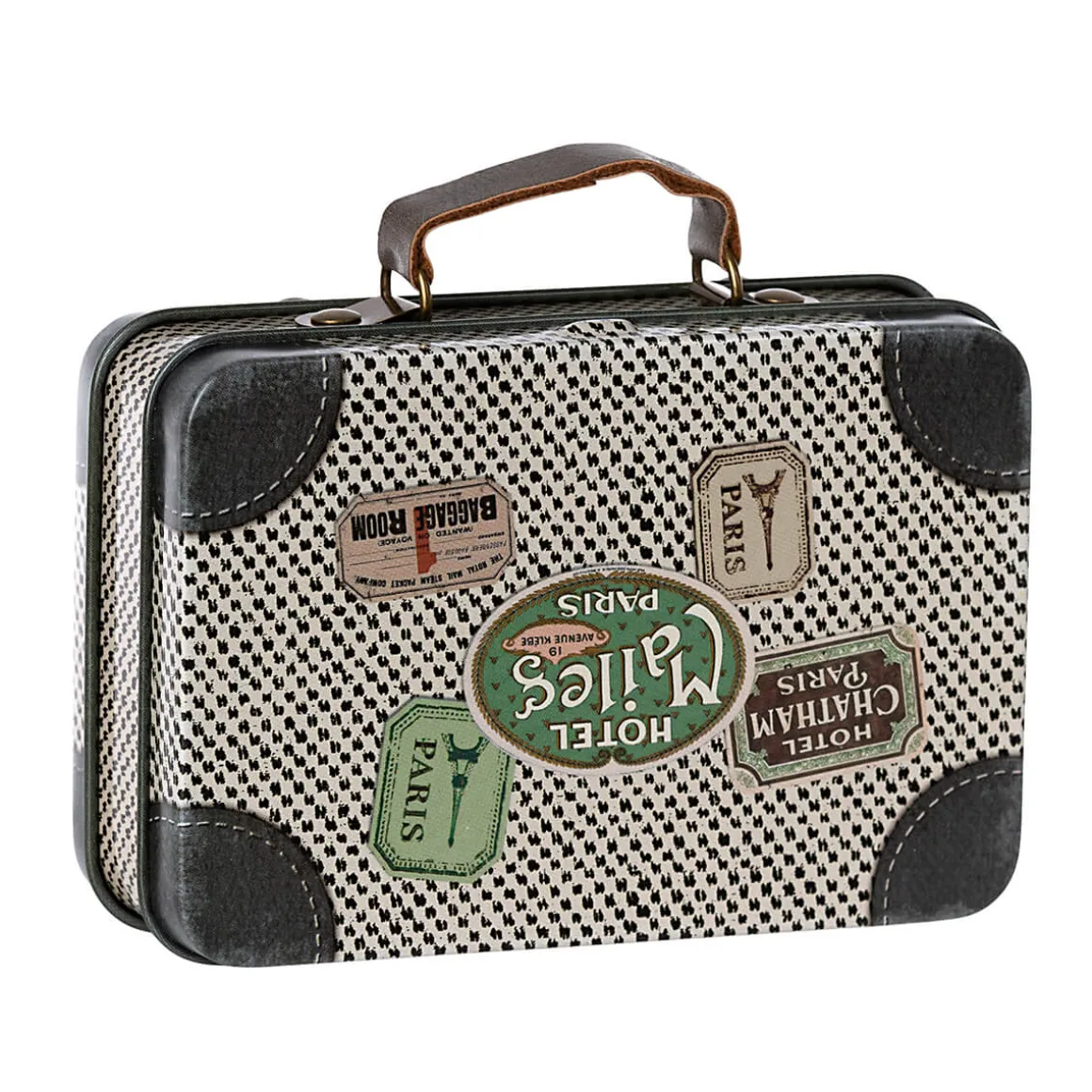 Small Travel Suitcase in Off White by Maileg