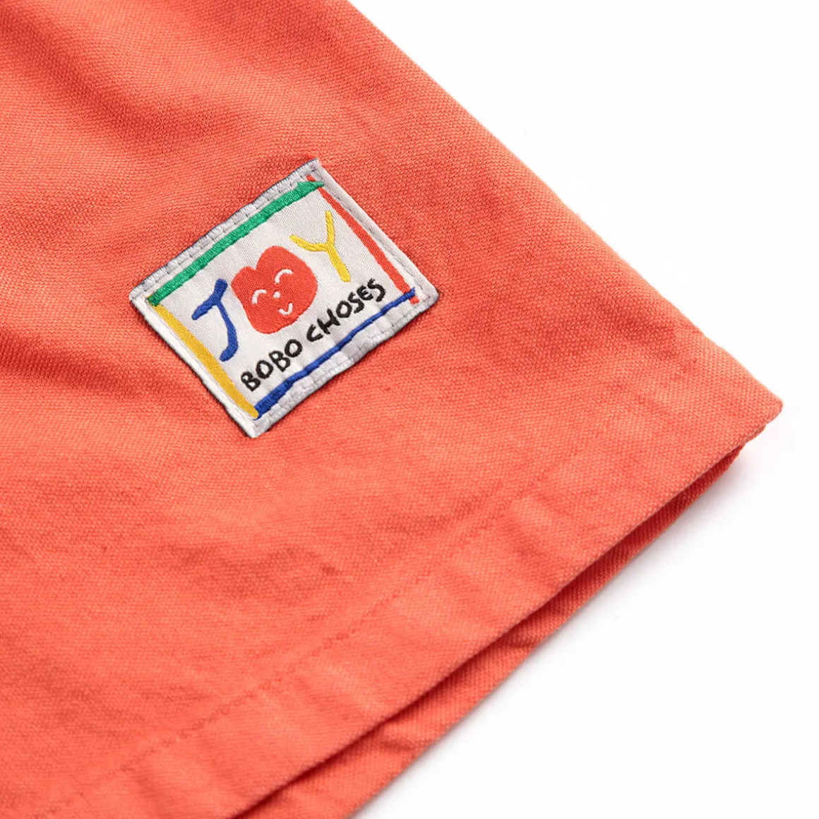 Smiling Woven Bermuda Shorts by Bobo Choses
