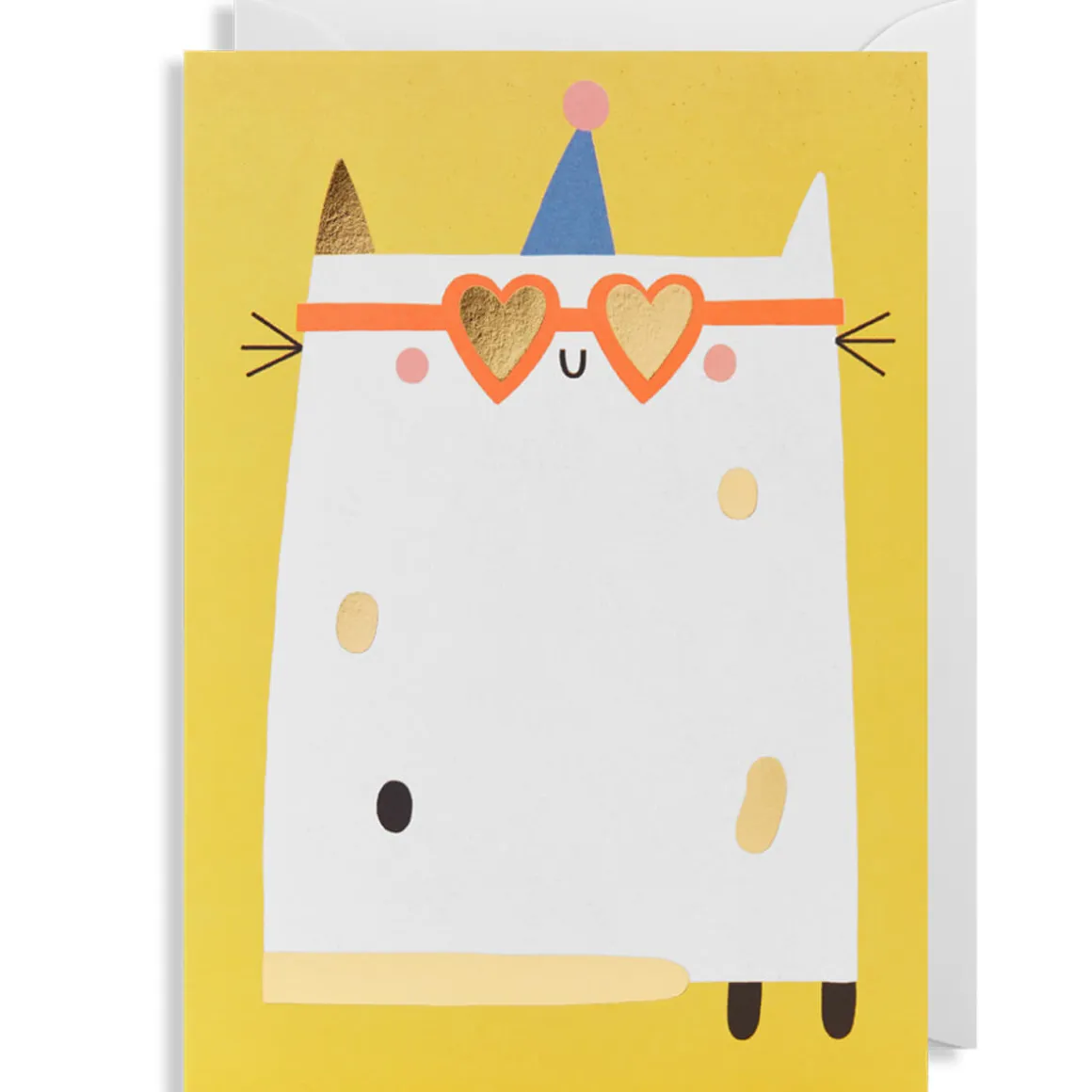 Smitten Kitten Greetings Card by Susie Hammer for Lagom Design